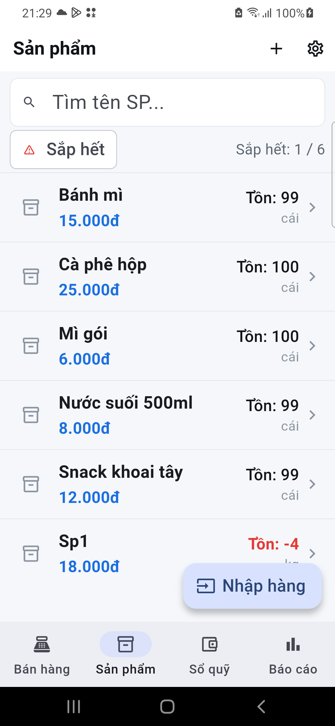 Bán hàng 365 screenshot 2