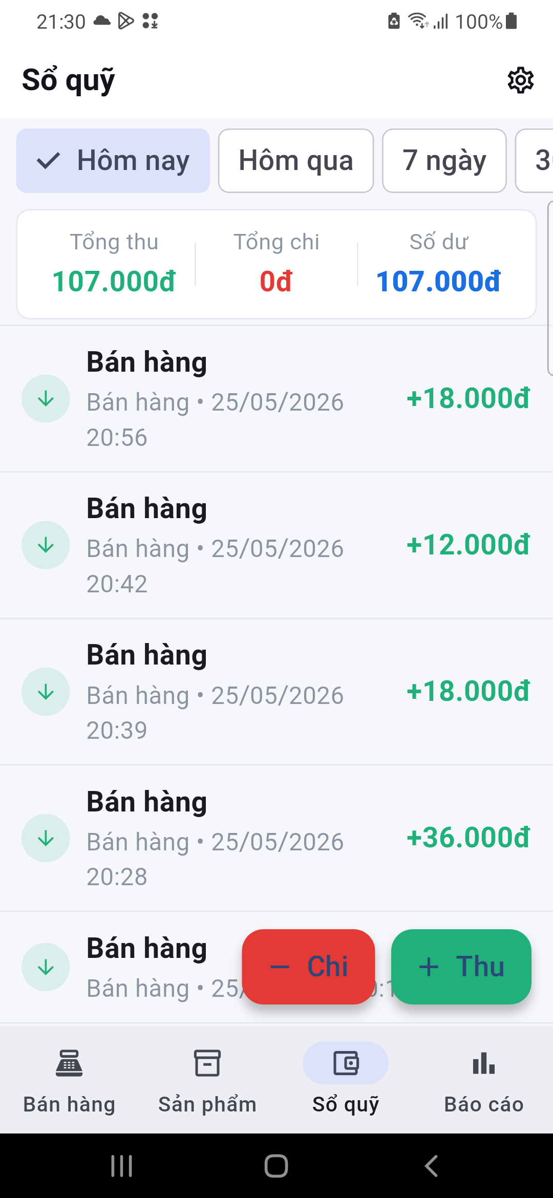 Bán hàng 365 screenshot 3