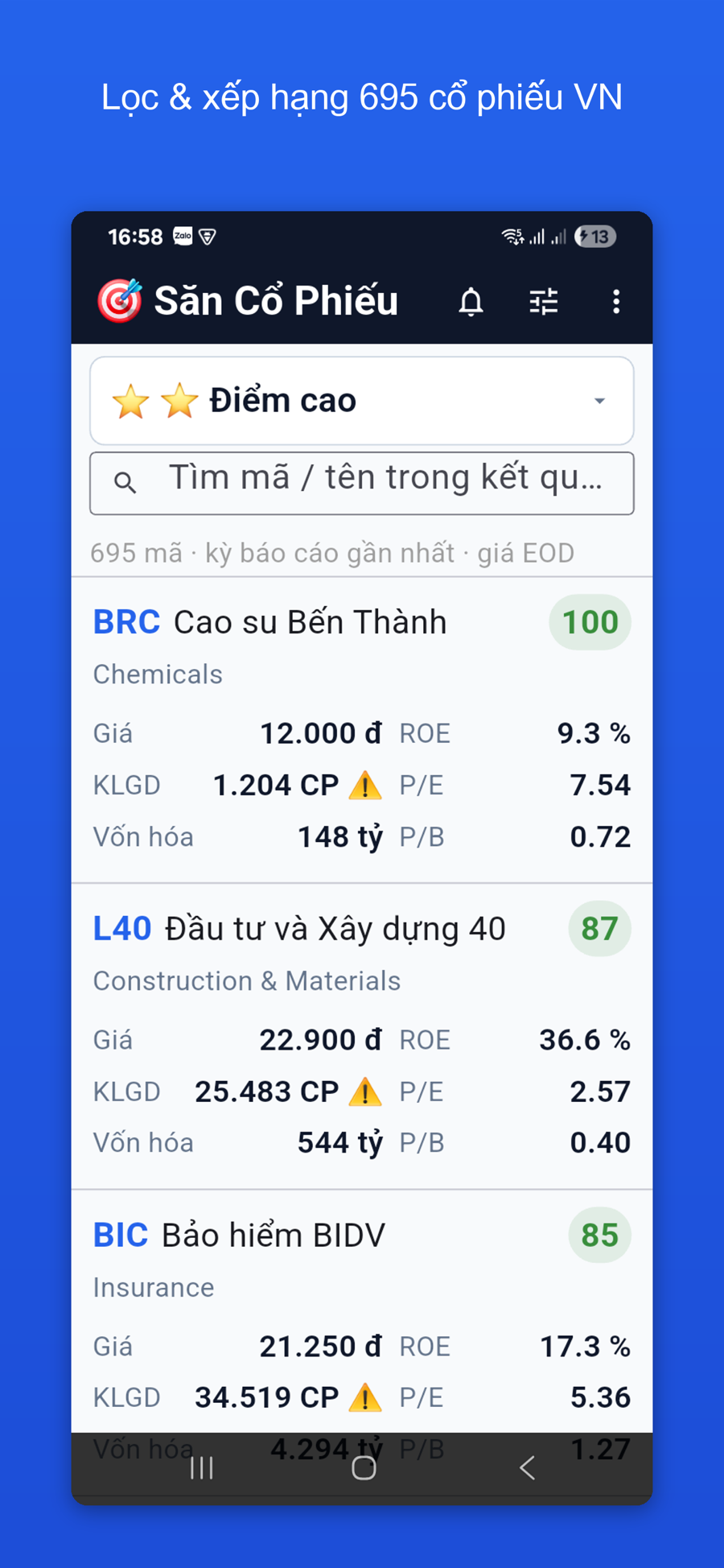 Săn Cổ Phiếu screenshot 2